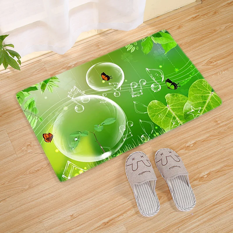 Винтажный дверной коврик музыкальная лента Внутренний Нескользящие дверные