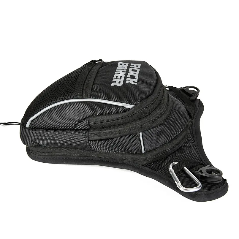 

Fashion Motorcycle Drop Leg Bag Hip Bum Fanny Pack Waterproof Motorcycle Bag Outdoor Casual Waist Bag Motorcycle Bike Bag Black