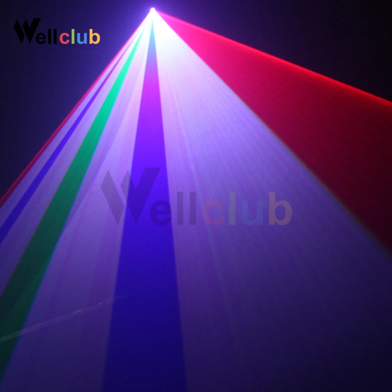 3 Вт RGB анимационный лазерный сценический светильник программируемый проектор dmx