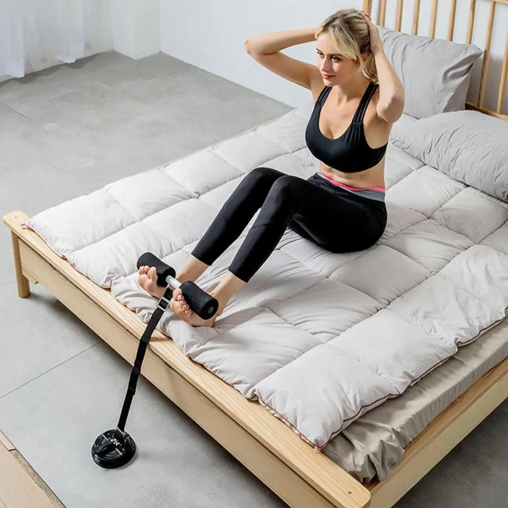 

Simple Useful Sit-up Aids Body Stretching Accessories Muscle Strength Abdominal Trainer T-bar for Bodybuilding