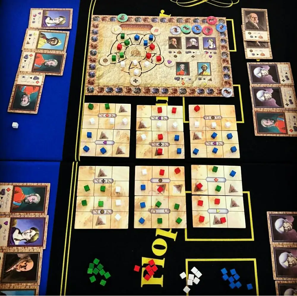New Mykerinos Board Game 2-4 Players to Play Best Gift Family/Party/Friends Funny English Cards Game1 | Спорт и развлечения