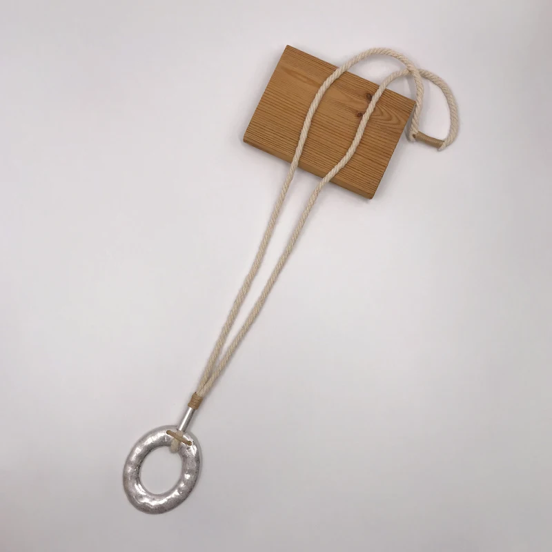 

Готическая бижутерия Kara & Kale, длинная цепочка на свитер, винтажные подвески, ожерелье из сплава и медных бусин, женские аксессуары