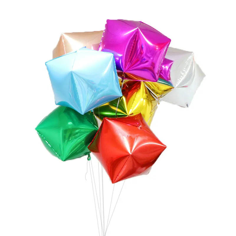 Фольгированные воздушные шары сделай сам в форме банта подарочной коробке