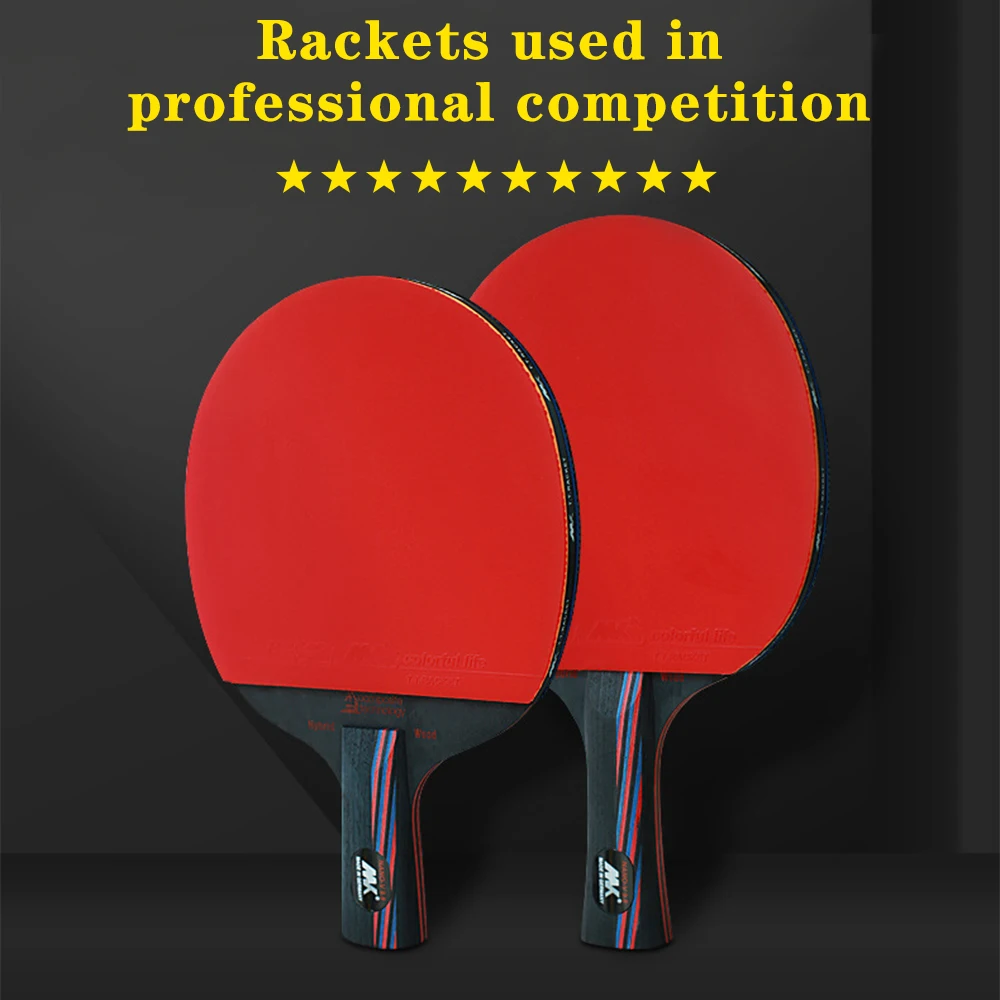 Ракетка для настольного тенниса профессиональный комплект углеродных ракеток