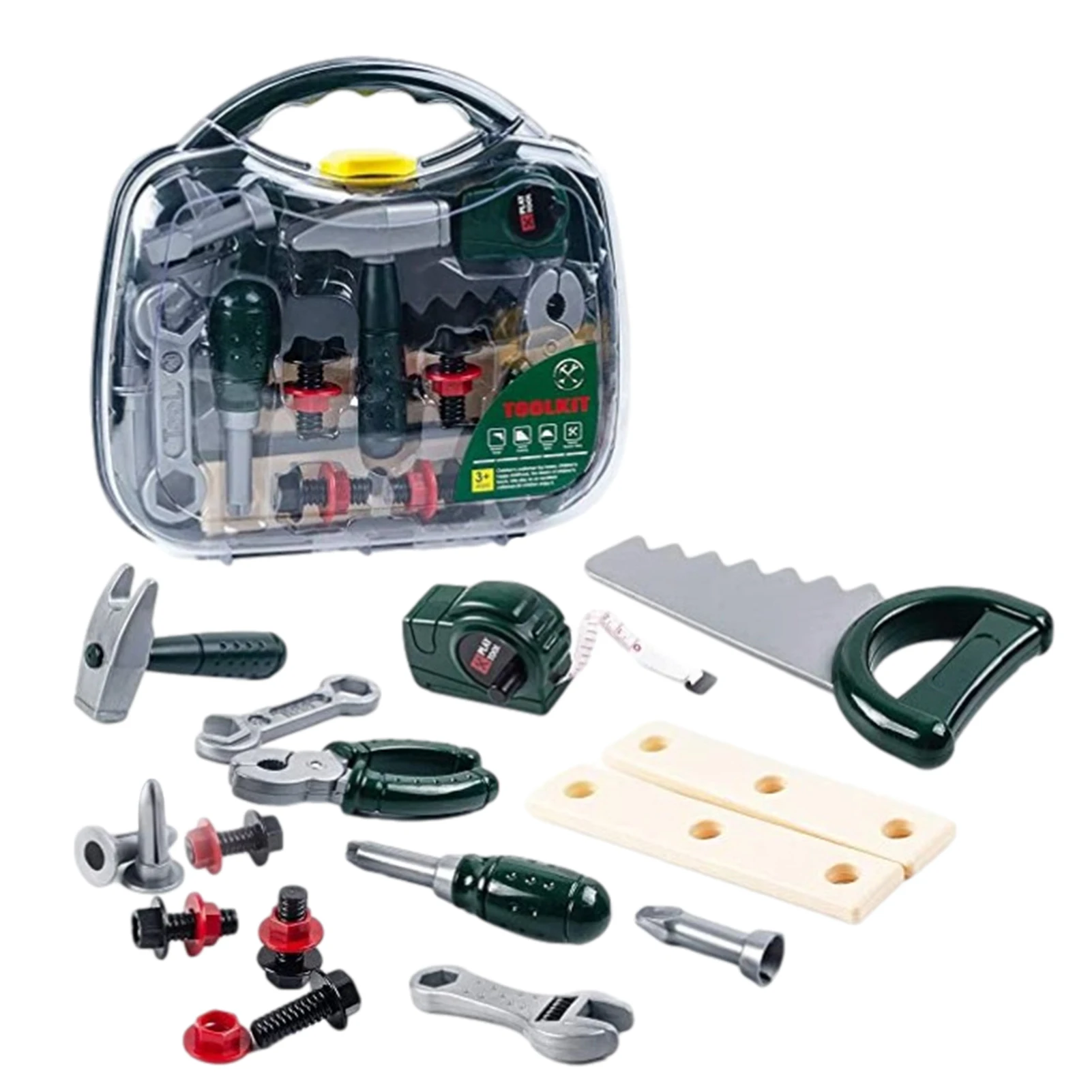 

Children Simulation Repair Tool Set Plastic Pretend Play Screwdriver Disassembly Game Learning Educational Toys For Boys Girls