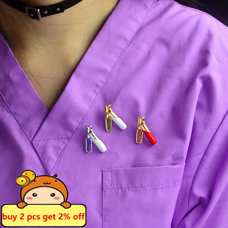 Брошь в виде трубки с эмалью колбой | Украшения и аксессуары