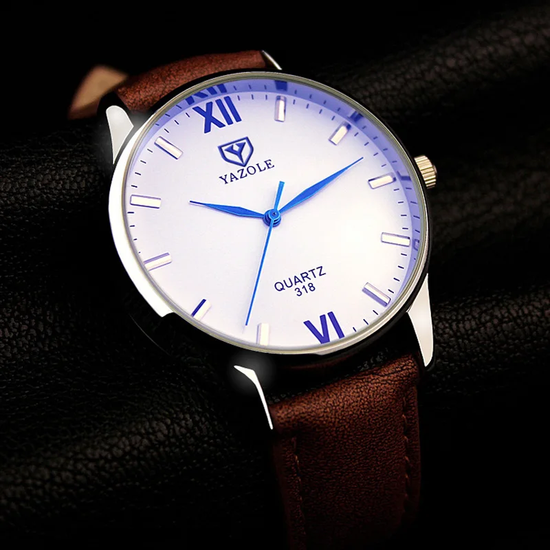 YAZOLE новинка браслет наручные часы люксовый бренд известный бизнес мужские