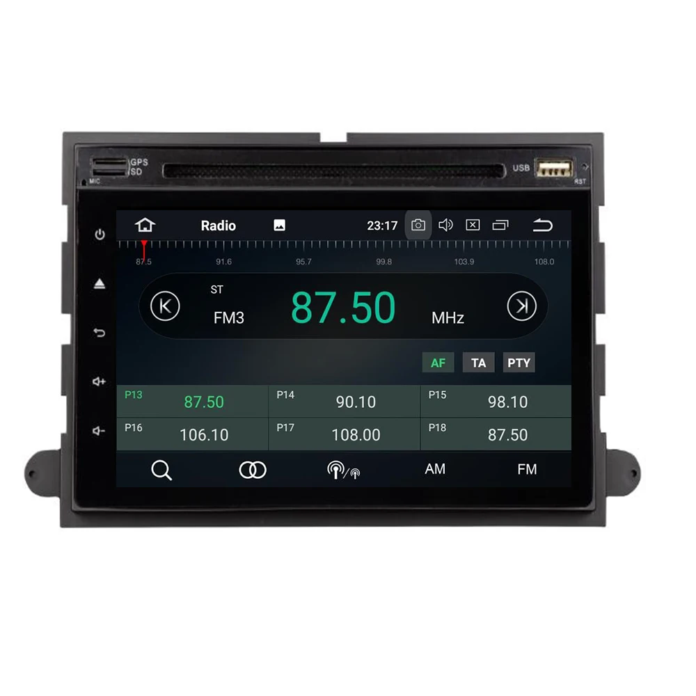 Автомобильный DVD-плеер 2 Din Android 10 4 + 32 ГБ для Ford F150 F350 F450 F550 F250 Fusion Expedition Mustang Explorer Edge