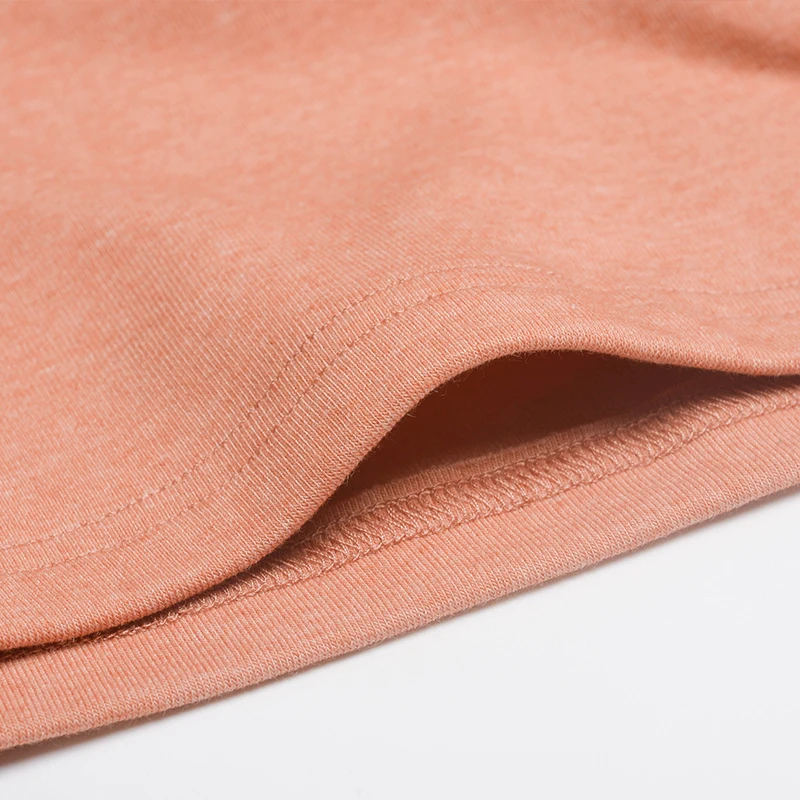 Женская хлопковая водолазка Повседневная Универсальная футболка из чистого