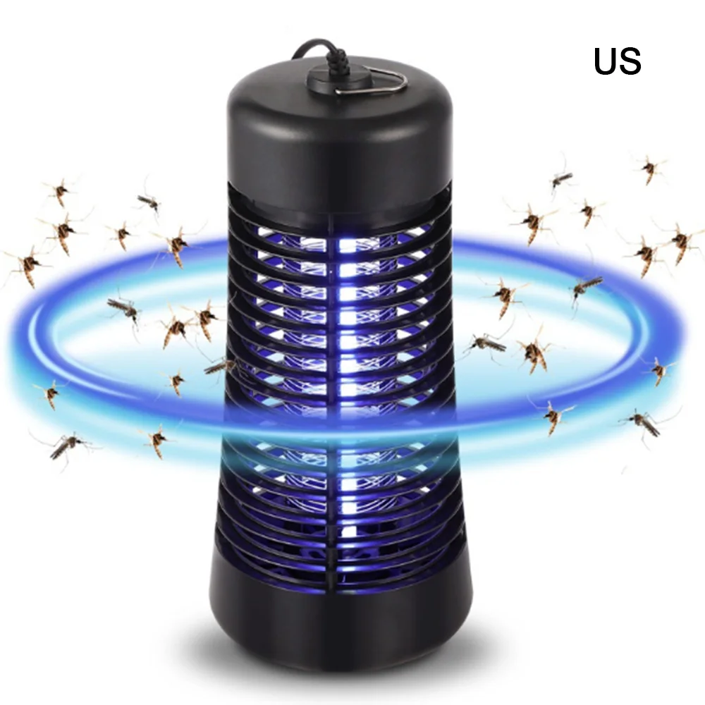 Лампа для уничтожения комаров ловушка с УФ светильник лампа защиты от в