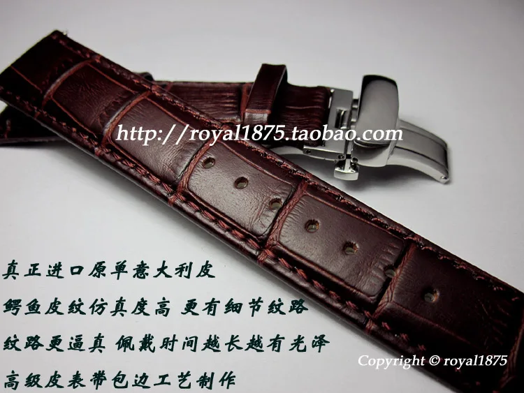 Ремешок для часов с быстросъемным ремешком из натуральной кожи