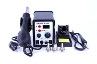 yihua 878d 220v 110v optional hot air gun soldering station with 907a soldering iron station