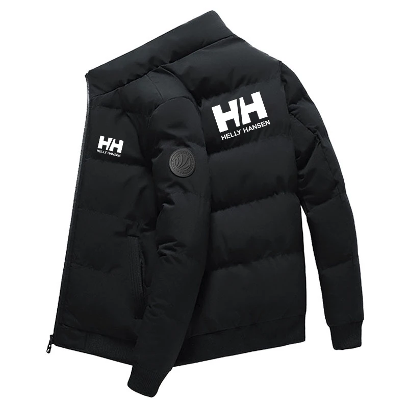 

2021 New Padded Jacket Korean Version Of Thick Down Padded Jacket For Autumn And Winter, Padded Jacket Men's Collarless Jacket