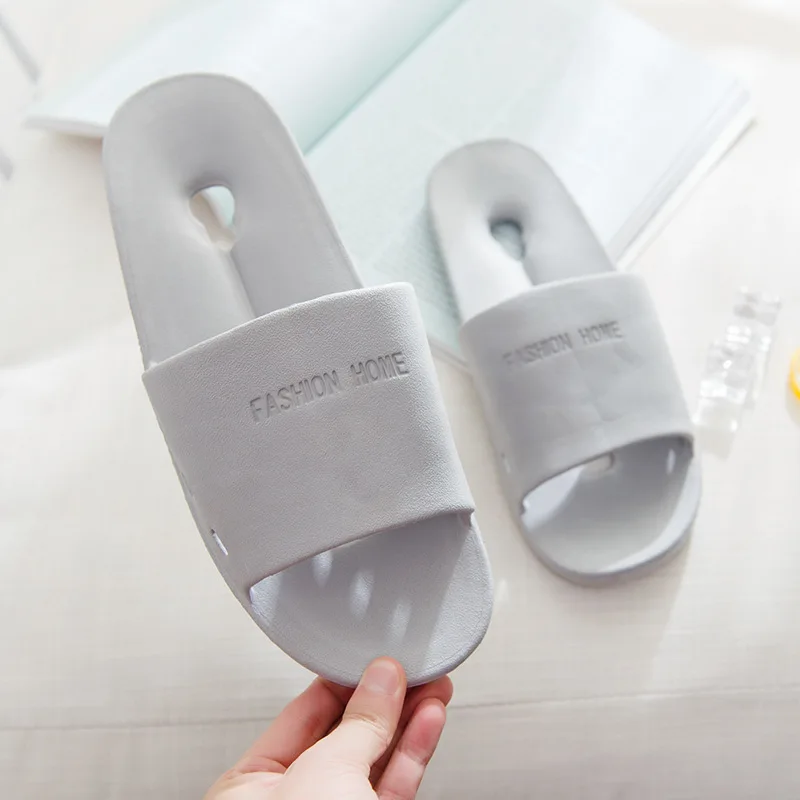 2018 новые тапочки женские летние домашние для пары на толстой подошве