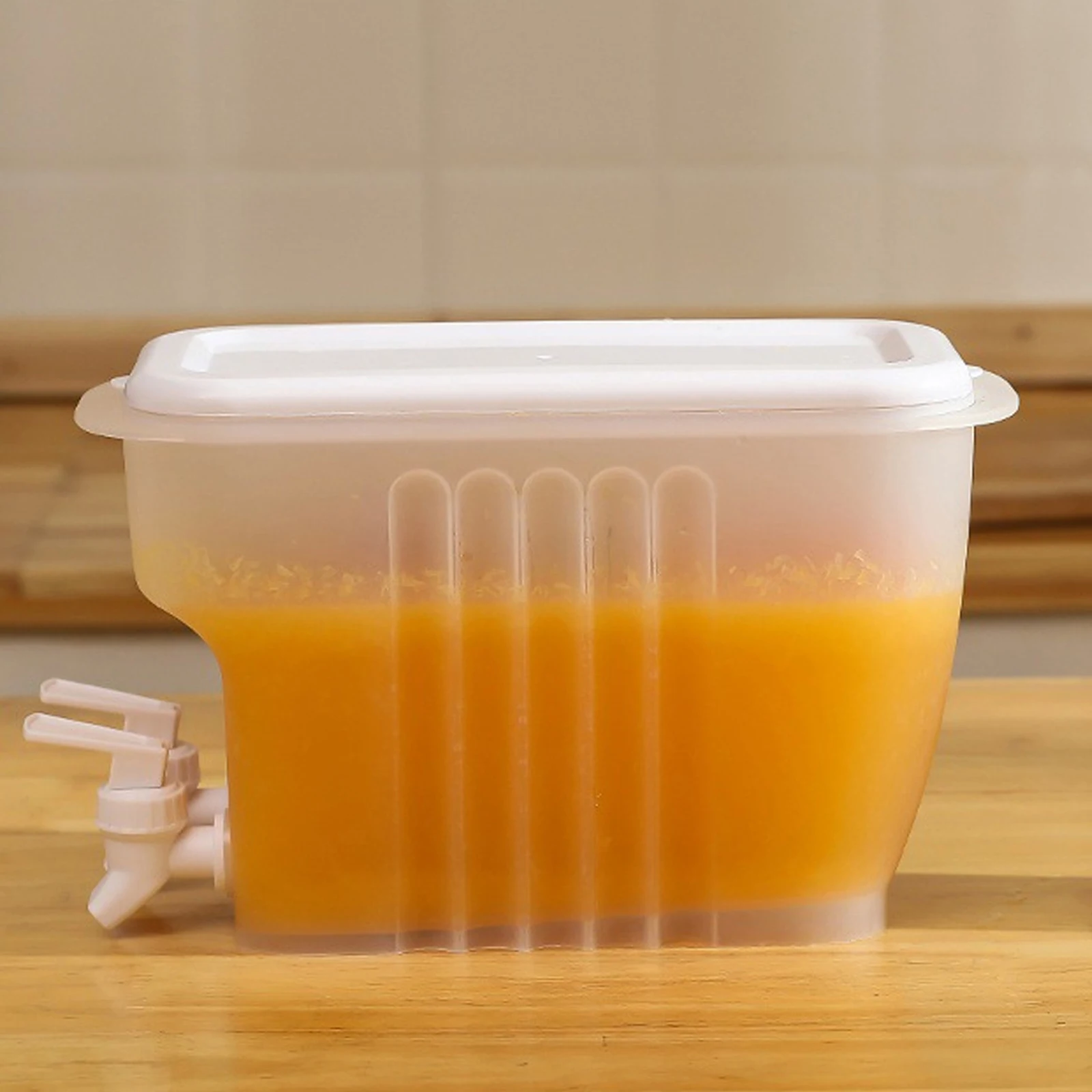 

3500ml Water Jug Pitcher With Faucet For Soft Drink Juice Lemonade Bottle Container With Tap Beverage Dispenser Keep Cold