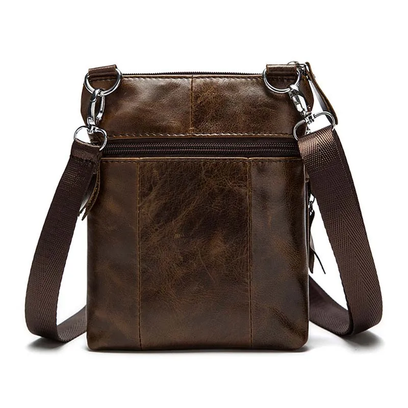 Мужская сумка мессенджер из натуральной кожи на плечо|brand crossbody|crossbody brandbag crossbody |