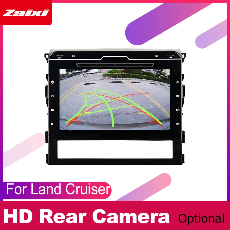 Автомобильные аксессуары для Toyota Land Cruiser 2016 2017 2018 2019 Android GPS Навигация DVD