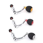 Рыболовная катушка с предварительной загрузкой, ручка спиннинга, сменная Рыболовная катушка, ручка, Металлическая рукоятка, ручка