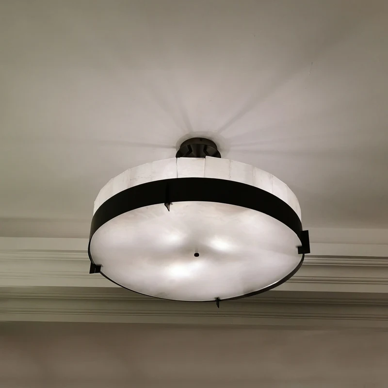 

Creative marble stainless steel chandelier living room bedroom study restaurant high-end lighting designer engineering lamp