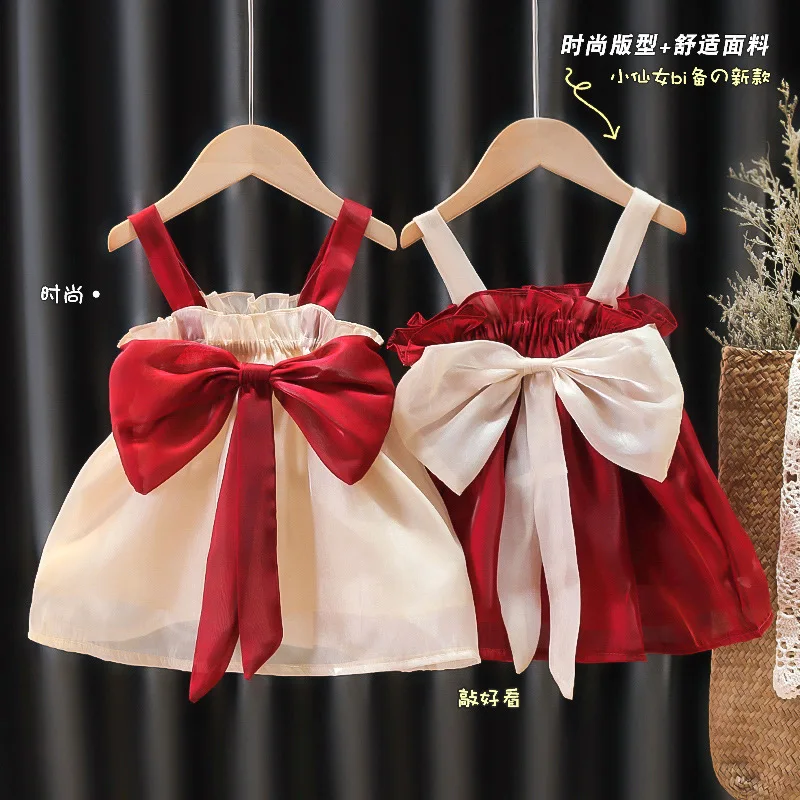 

Summer dresses Baby girl clothes dresses girls from 1to 3years Children's dresses Children's halter skirt The princess skirt