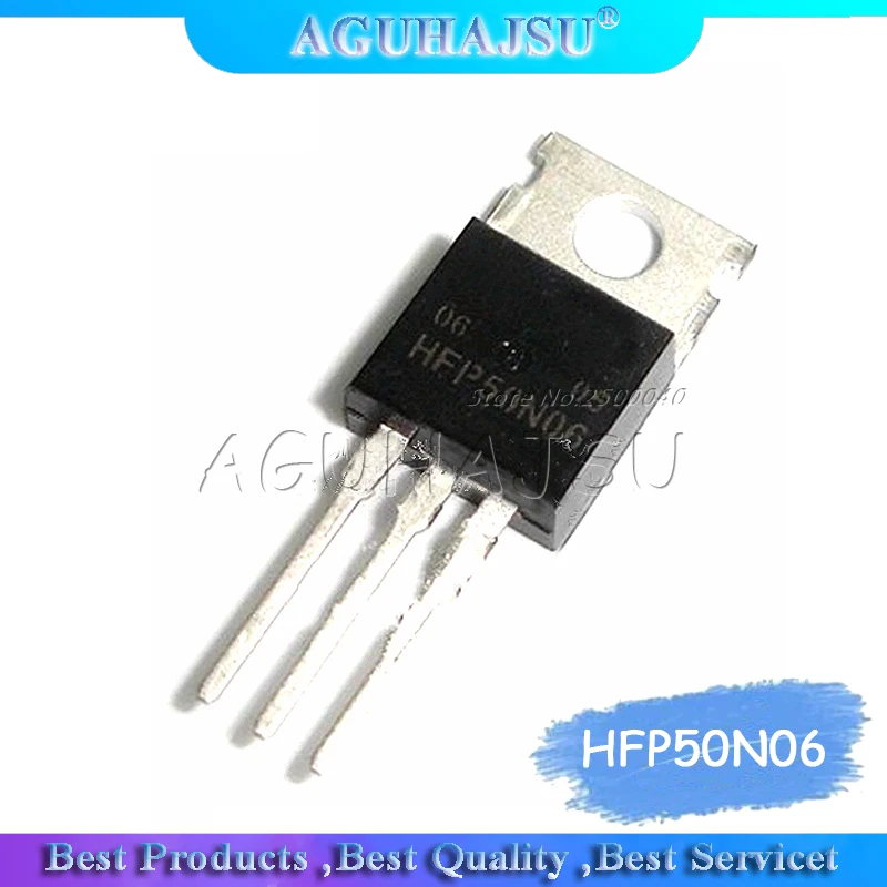 10 шт. HFP50N06 TO 220 50N06 FET 50N 60В 50n06  | Отзывы и видеообзор