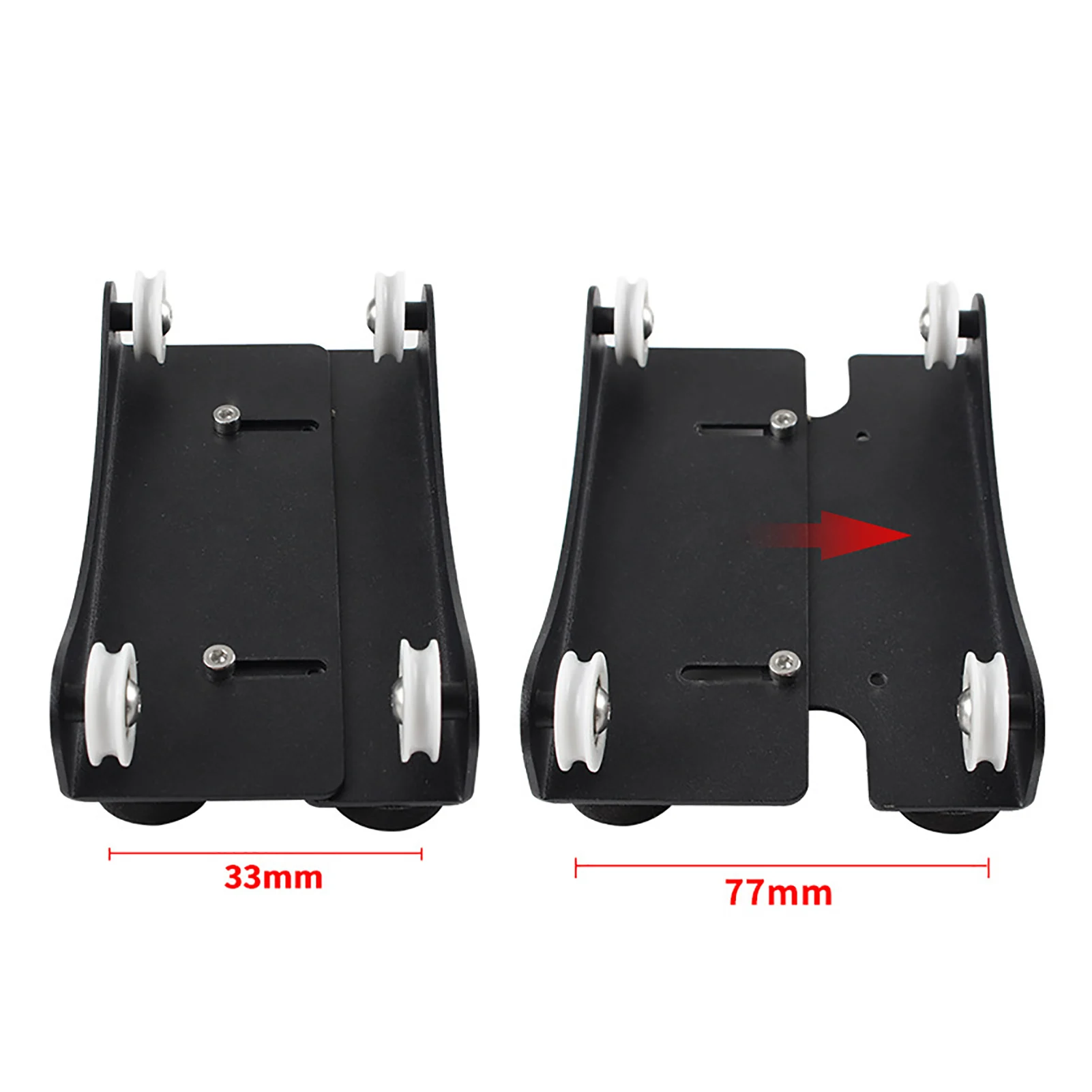 

3D Printer Filament Spool Holder Acrylic Material Supplies Tray Fixed Stand Adjustable Rack With Bearing Printer Accessories