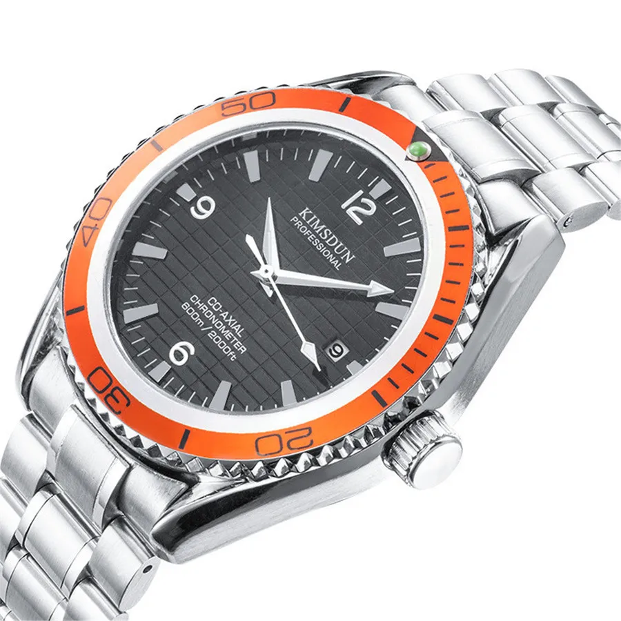 Мужские часы от ведущего бренда Роскошные Кварцевые водонепроницаемые из