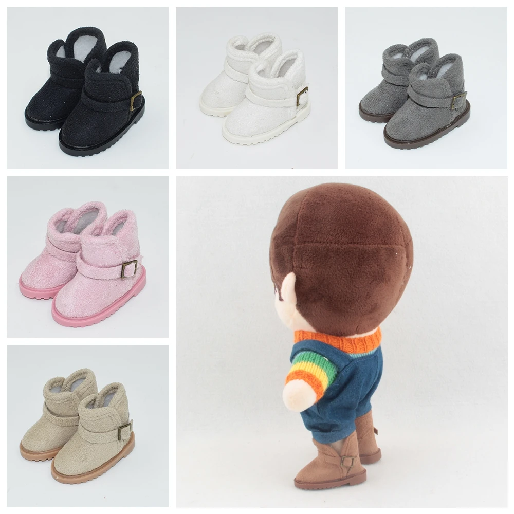 

5cm Doll Shoes Boots High Top Snow Boot For 14.5 Inch Wellie Wisher&Nancy American BJD EXO Doll Clothes Accessories DIY Toys