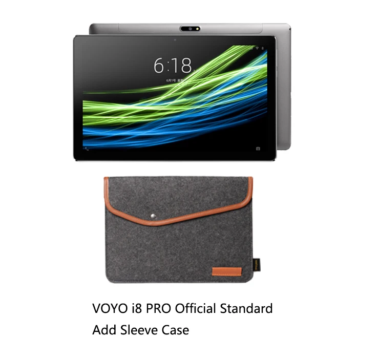 Add Sleeve Case 11,6 дюймов 1920*1200 VOYO I8 Pro 2-в-1 4G Телефонный звонок планшетный ПК с системой андроида и 8,0 BT4.0 gps HDMI, 4 ГБ, 64 ГБ, MTK6797 GSM WCDMA металлический корпус - Комплект: Add Sleeve Case