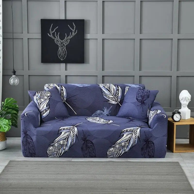 

29 Modern Polyester Elastic Sofa Cover Spandex Corner funda Sofa Couch Slipcover Chair Protector Living Room 1/2/3/4 Seater