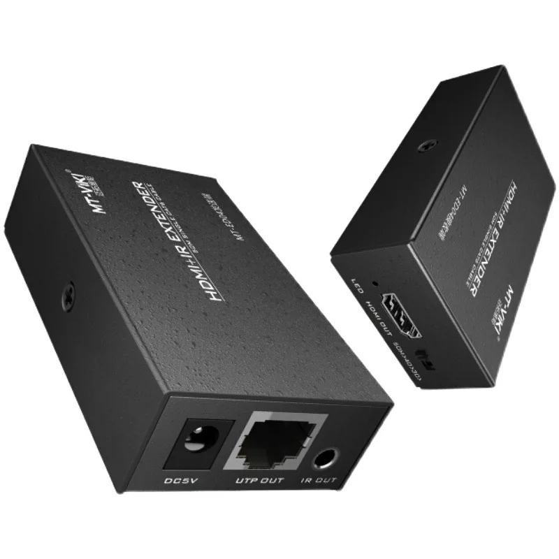 Мини расширитель HD по IP/TCP UTP/STP CAT5e/6 Rj45 поддержка сети LAN 1080p 50 м как разветвитель