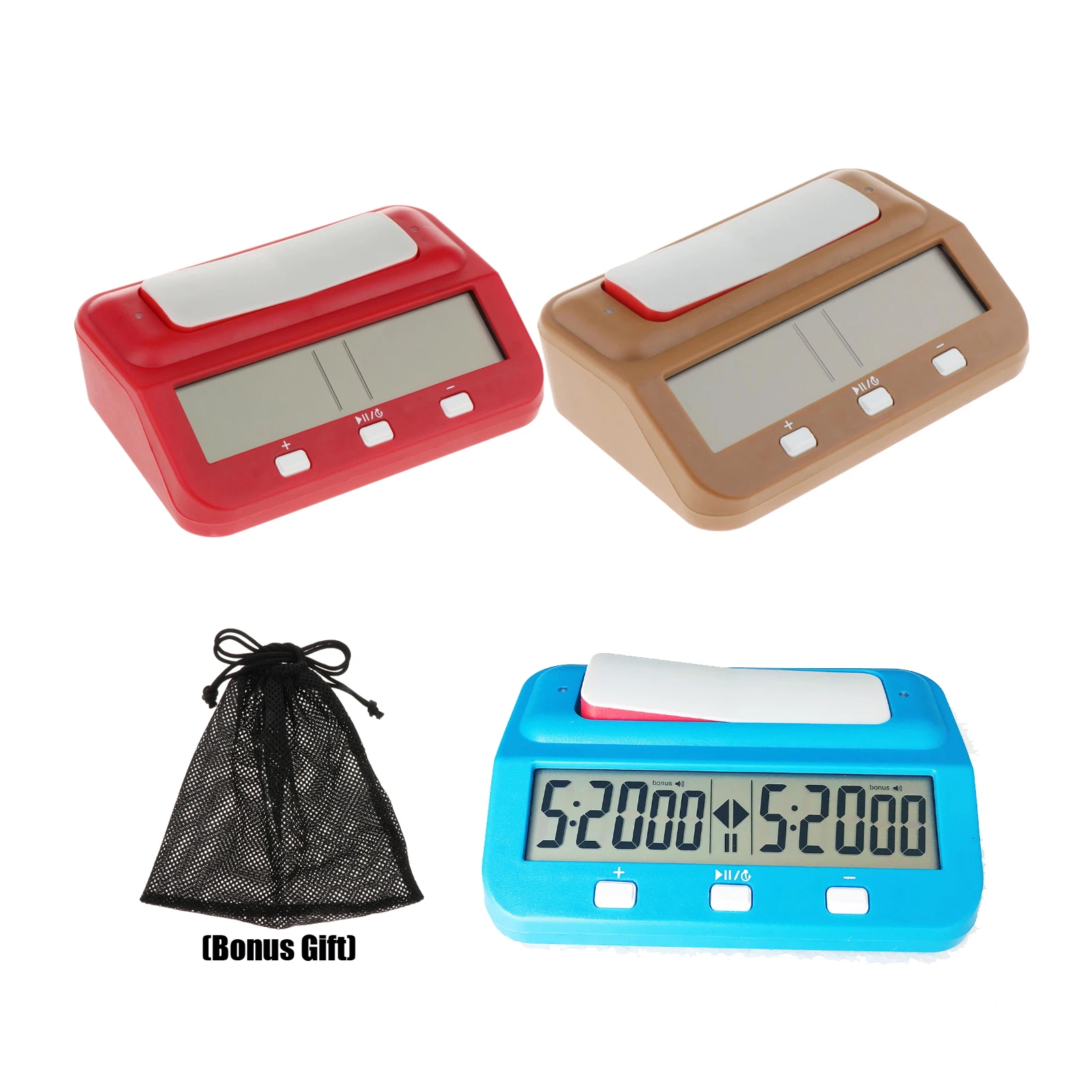 

Electronic Compact Digital Board Game Chess Clock Timer Tournament Wind-up