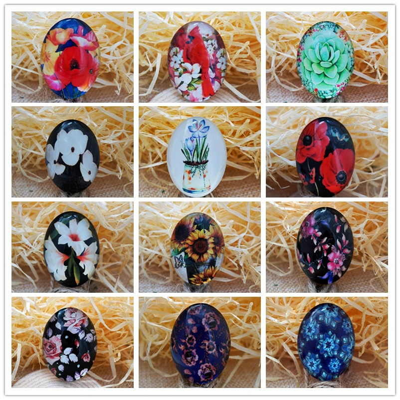 Стеклянные кабошоны для браслета ожерелье женские серьги кольца брошка сделай