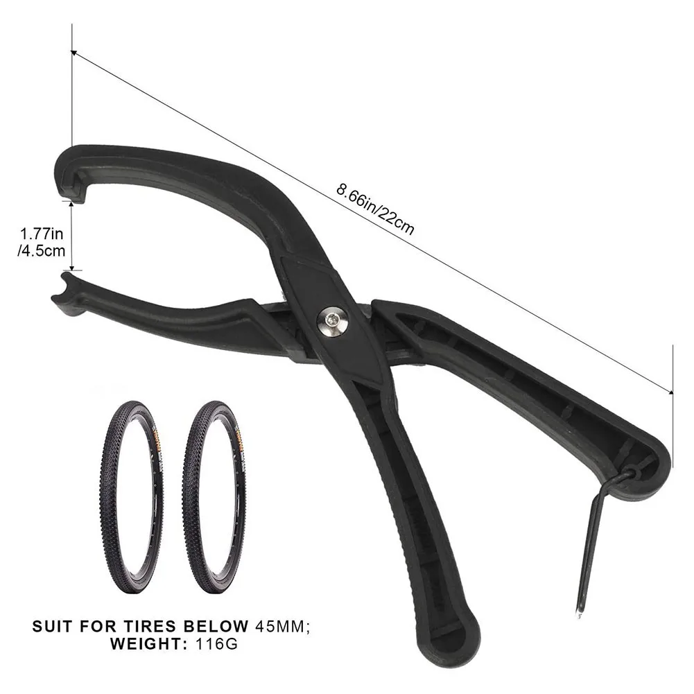 Bike Bicycle Tire Repair Lever Tyre Tool Remover Inserting Maintenance Pliers Seating Quickly Install Removal Lever Bead Jack