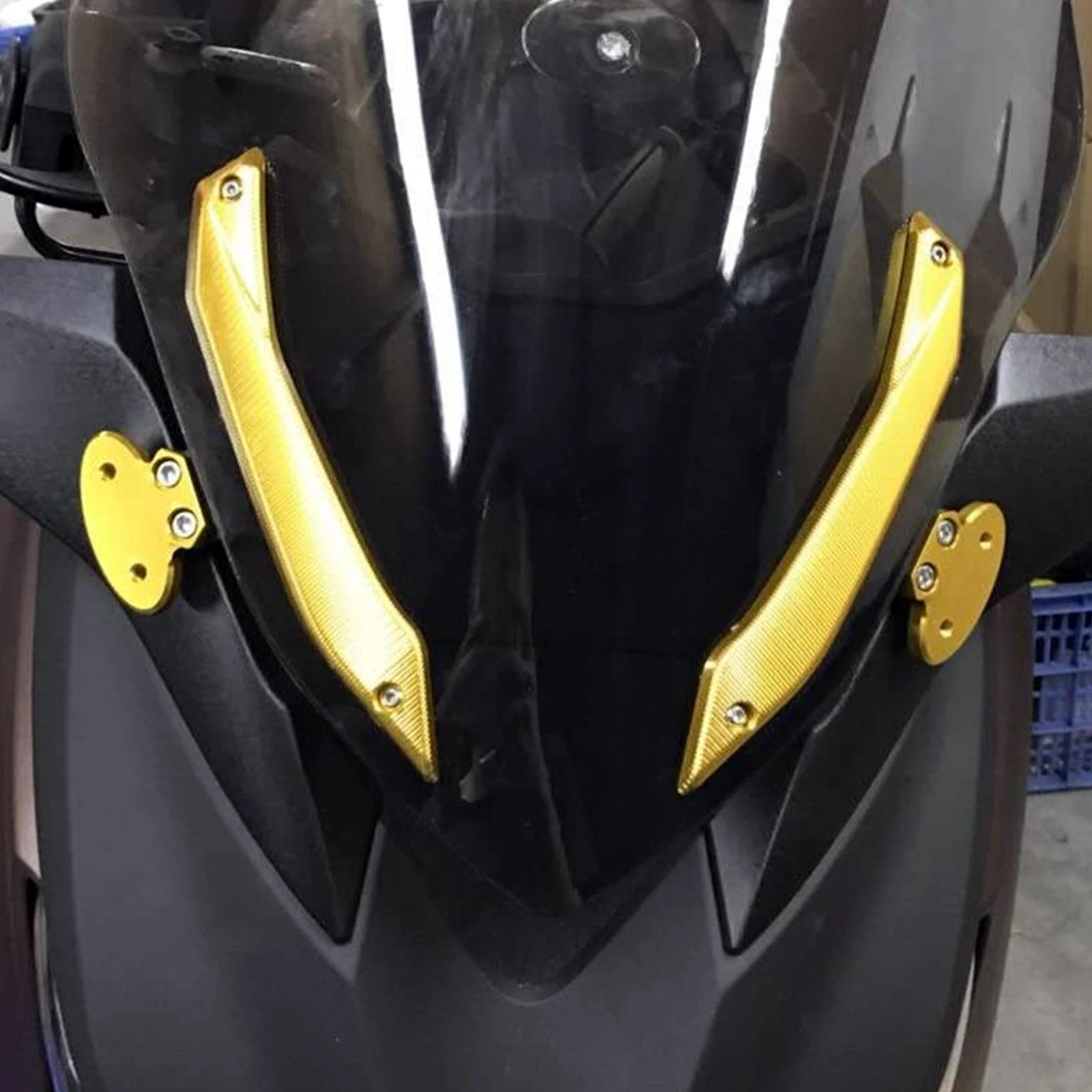 Artudatech Ветрозащита мотоцикла Лобовое стекло фиксированный кронштейн для YAMAHA XMAX 300 250 Обтекатели