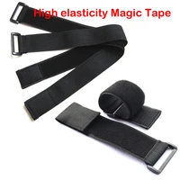 5pcs highly elastic band magic tape sticks cable ties model straps wire elastic stick buckle belt bundle tie hook loop fastener