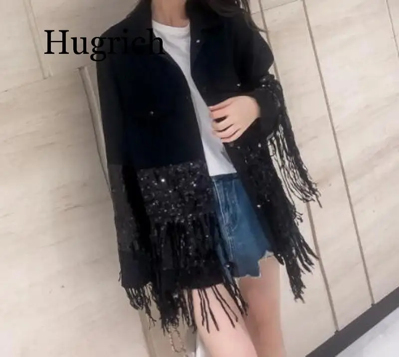 Женская верхняя одежда в Корейском стиле Модные сапоги панковском с блестками и