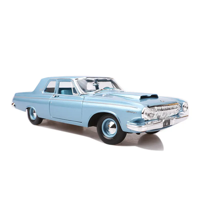 

Модель автомобиля Maisto 1:18 Dodge 330 1963 из сплава, коллекционная игрушка, подарок на Рождество