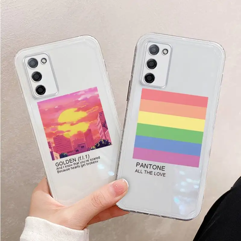 

Pink Summer Flowers pattern Phone Case Transparent For OPPO R RENO 9 11 17 3 4 S PLUS PRO 15X k7