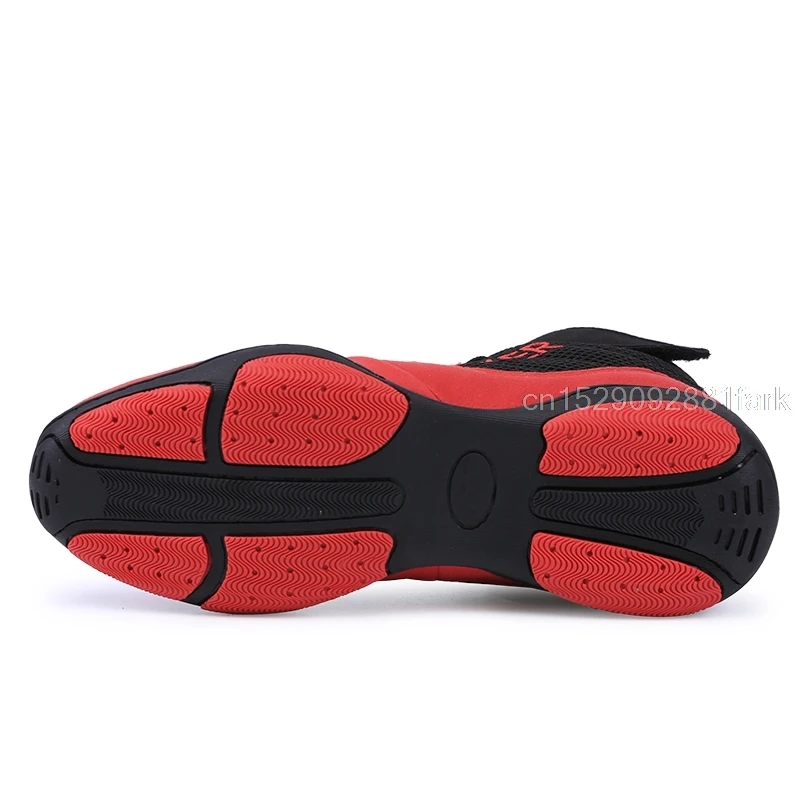 Мужские Профессиональные боксерские ботинки мужские мягкие дышащие Обучающие