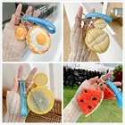 Силиконовый чехол с 3d-рисунком для телефона, с брелоком