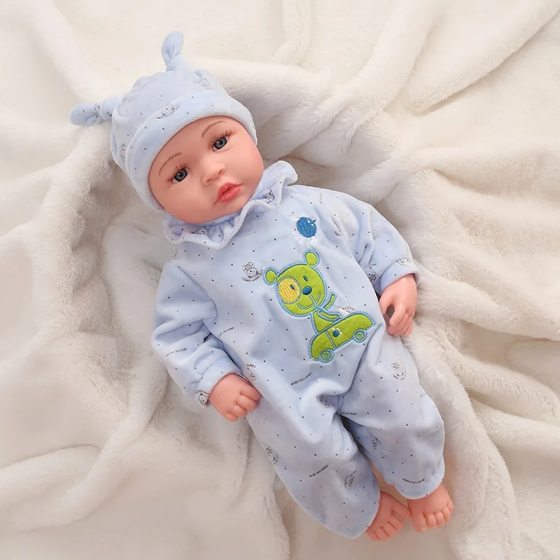 JX-255 45 см ITOUCH функциональные детские куклы, говорящие на папе, маме, смеющиеся плачущие, силиконовые Реборн, Супер реалистичные для малышей, Boneca, подарок игрушки для девочек кукла реборн - Цвет: JX-255