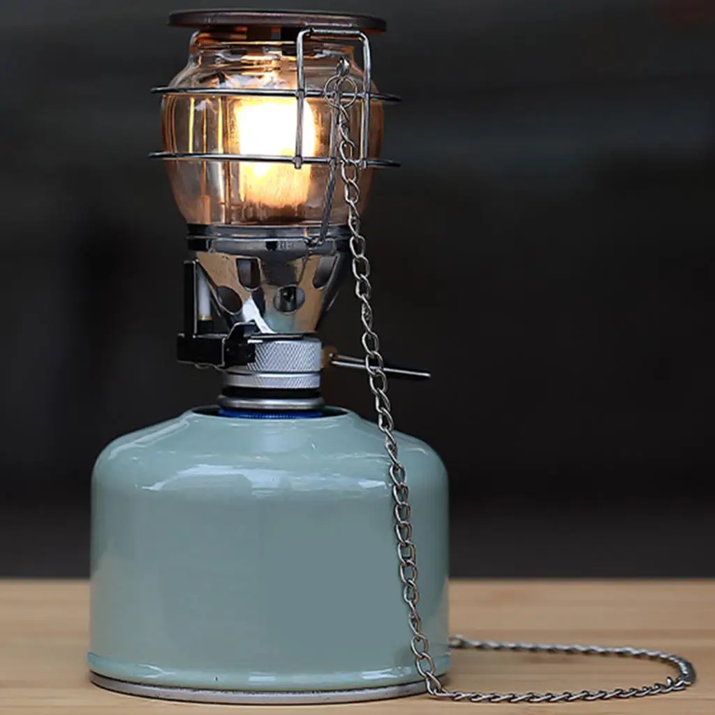 

1Pcs Gas Lantern Lightweight Flat Tank Backpacking for Traveling Camping