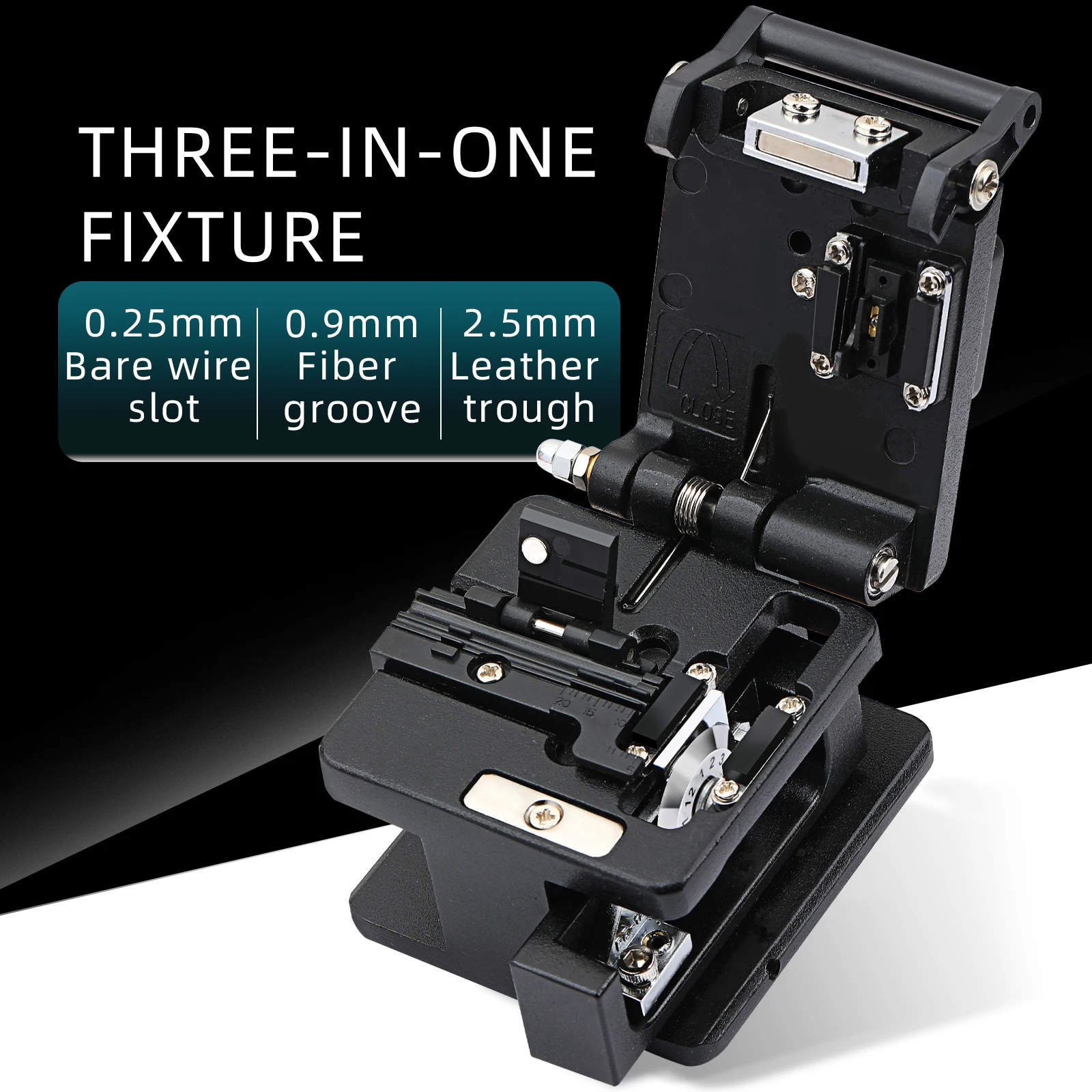 KELUSHI Fiber Cleaver 6C нож для резки кабеля FTTT волоконно оптический инструменты