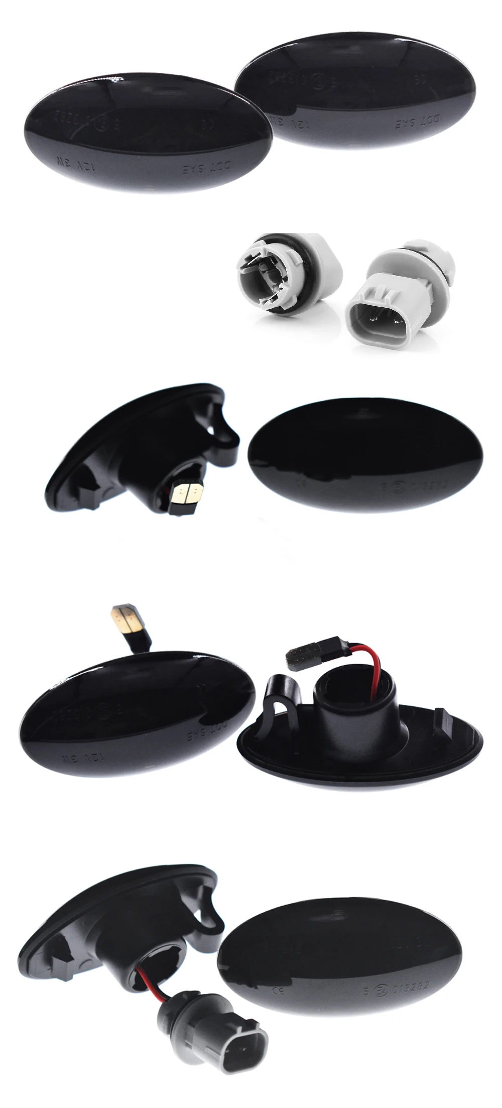 

Seqeuntial Blinker LED Turn Signal Side Marker Repeater Light For Suzuki Swift Grand Vitara APV Arena Alto Ignis Swift SX4 XL7