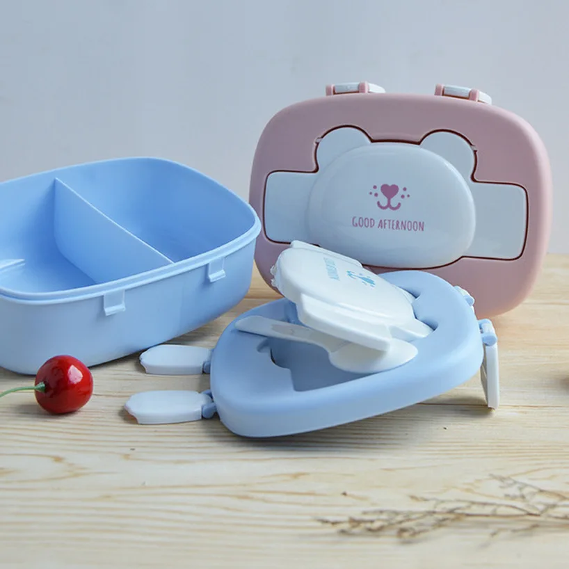 Новый контейнер для еды Bento прямоугольный с подогревом офисных работников