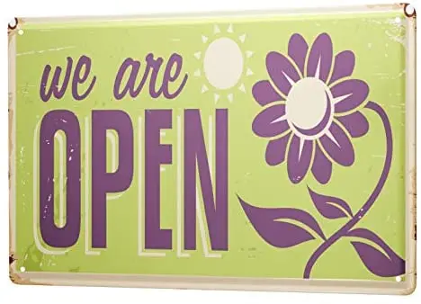 

Sheet Metal Sign Fun Open