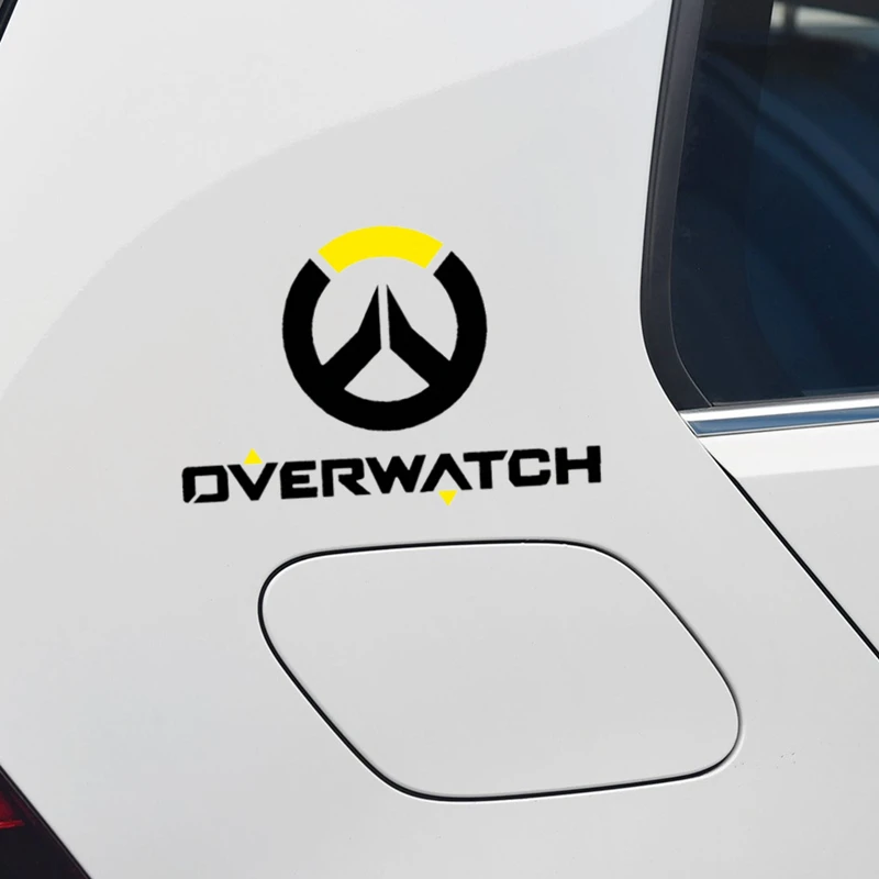 20 см * 13 5 автомобильные наклейки игра Overwatch креативные забавные украшения для