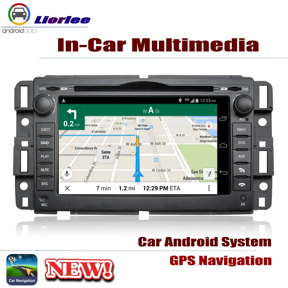 Для GMC Savana 2009-2013 Android HD система дисплеера Аудио Видео Стерео в приборной панели