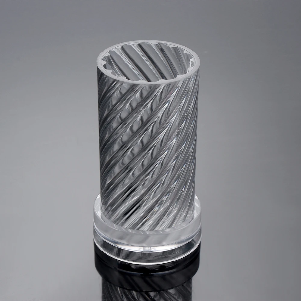 Пластиковая прозрачная форма в виде свечи 1 шт. формы для мыла украшение торта